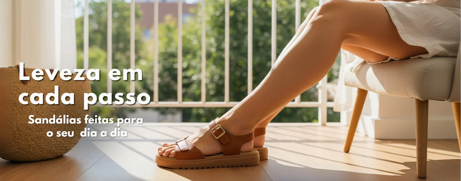 Elegância que transforma seu caminhar